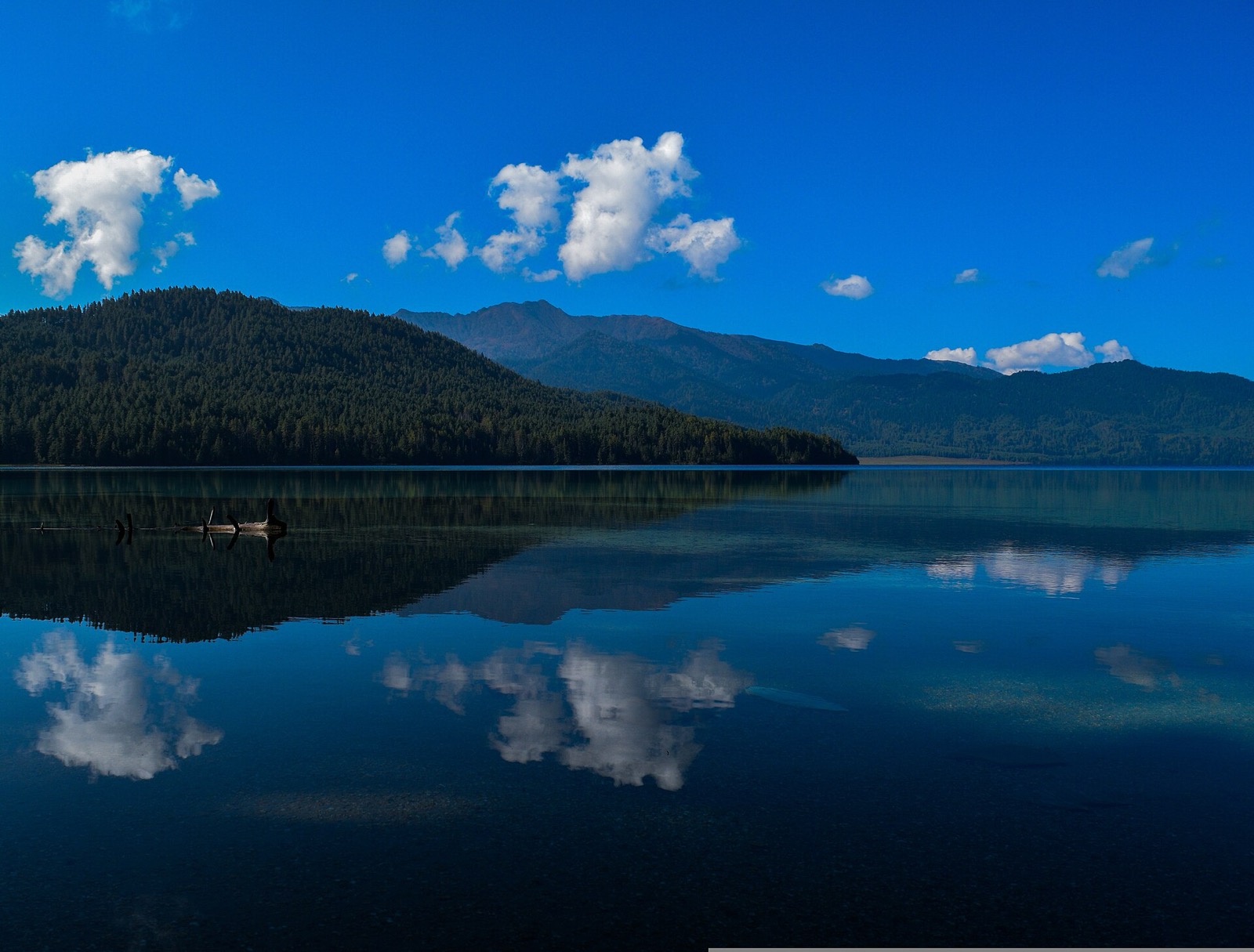 Rara Lake, the largest freshwater lake in Nepal, in its mountain setting