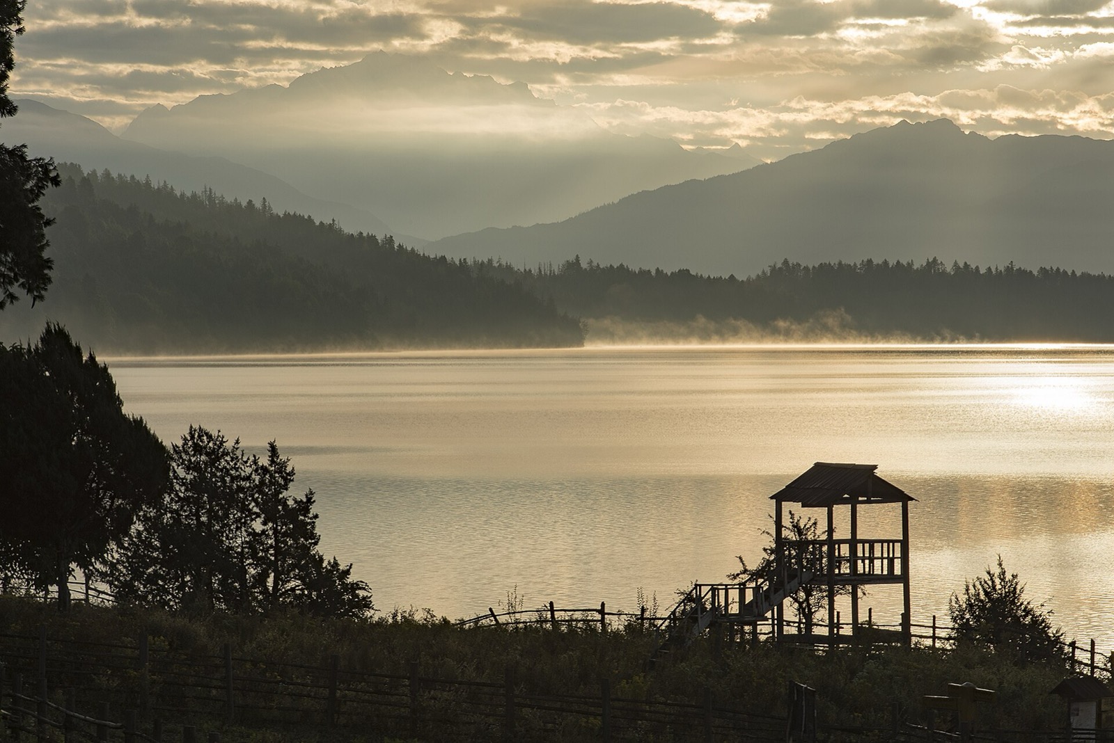 Rara Lake in Mugu district, the largest lake in Nepal